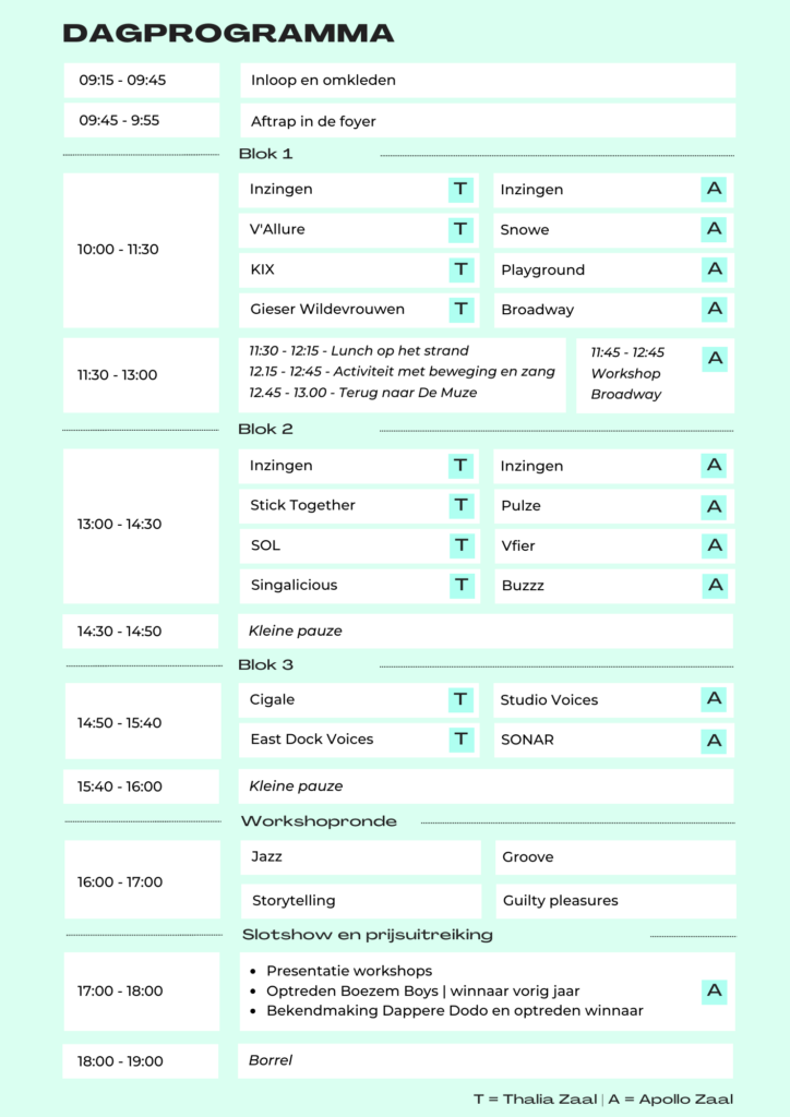 Dagprogramma Balk Festival West